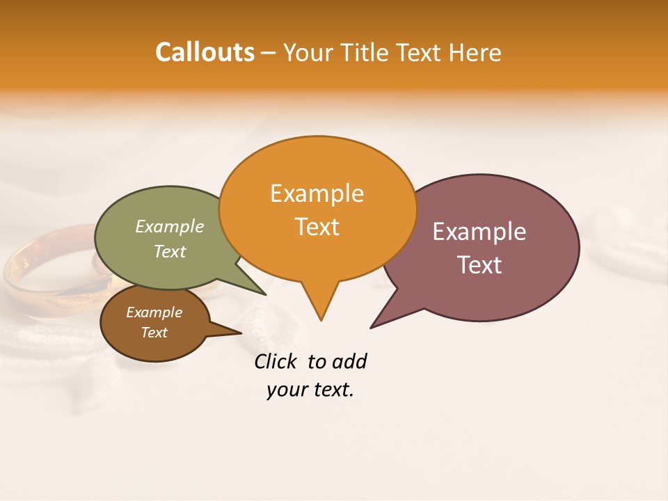 Bridal Copy Space Together PowerPoint Template