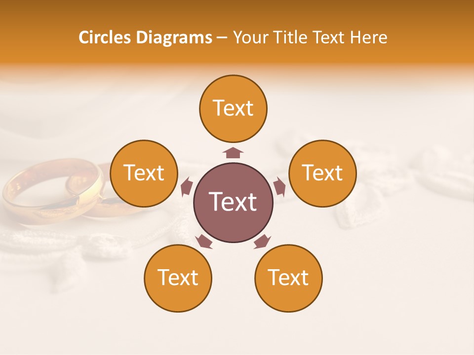 Bridal Copy Space Together PowerPoint Template