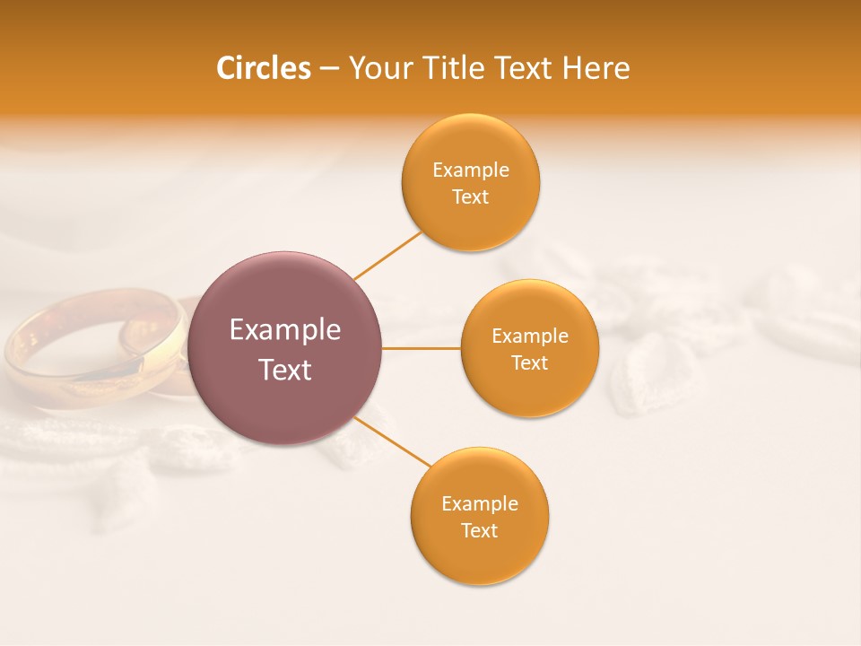 Bridal Copy Space Together PowerPoint Template