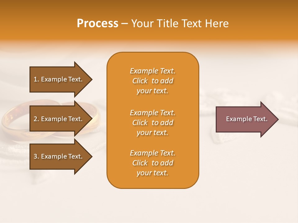 Bridal Copy Space Together PowerPoint Template