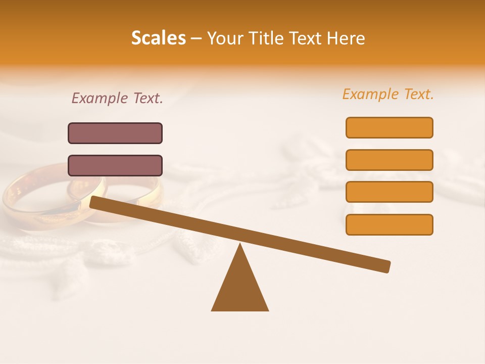 Bridal Copy Space Together PowerPoint Template