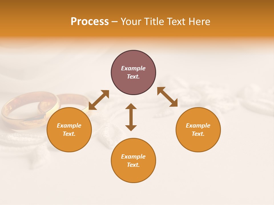 Bridal Copy Space Together PowerPoint Template