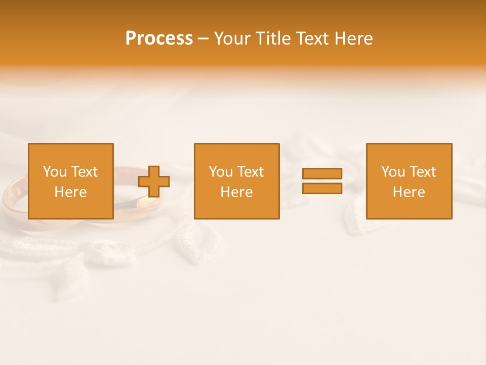 Bridal Copy Space Together PowerPoint Template