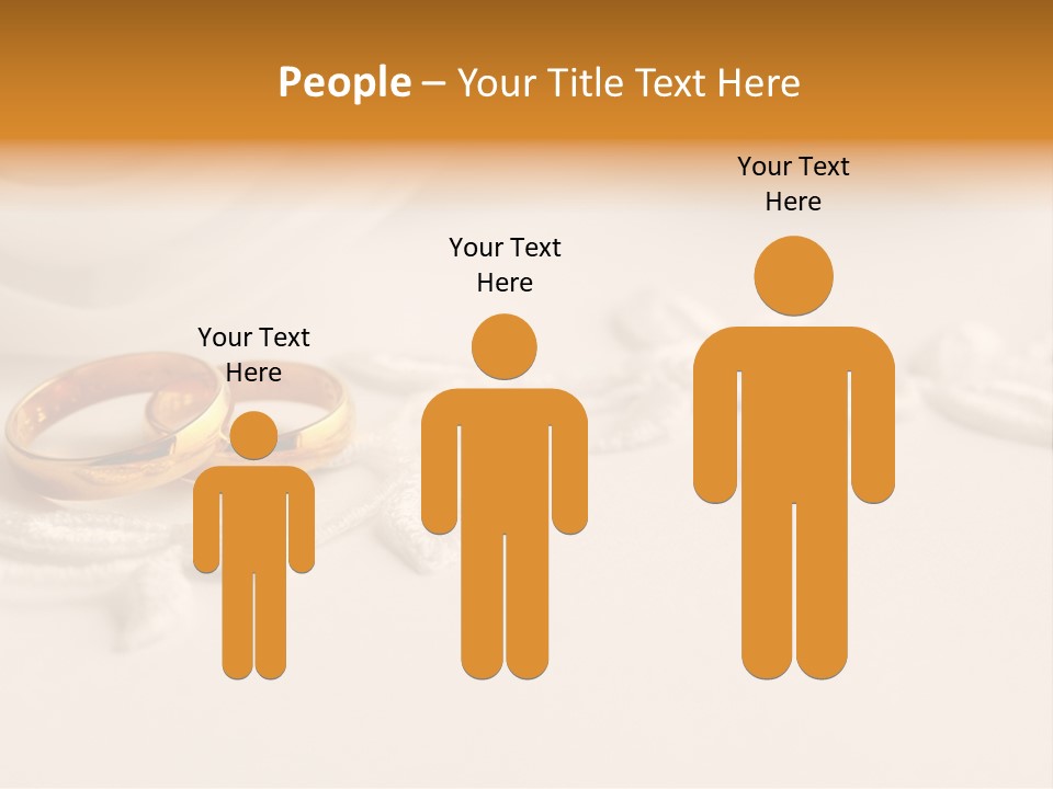 Bridal Copy Space Together PowerPoint Template