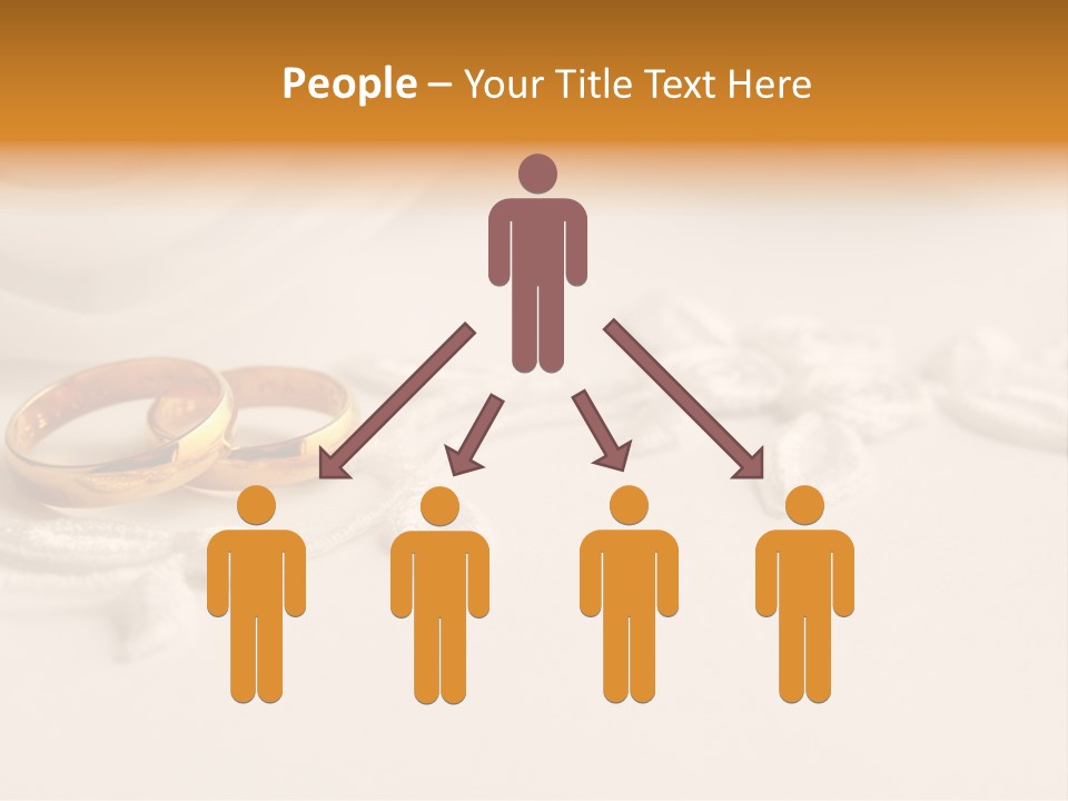 Bridal Copy Space Together PowerPoint Template