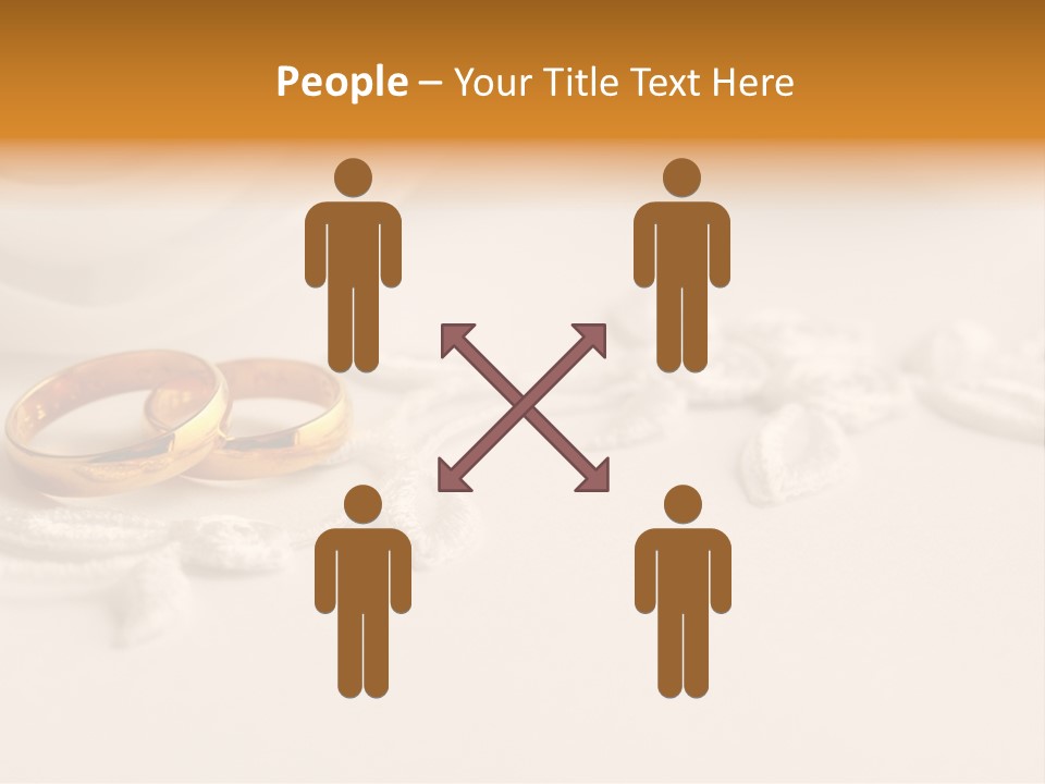 Bridal Copy Space Together PowerPoint Template
