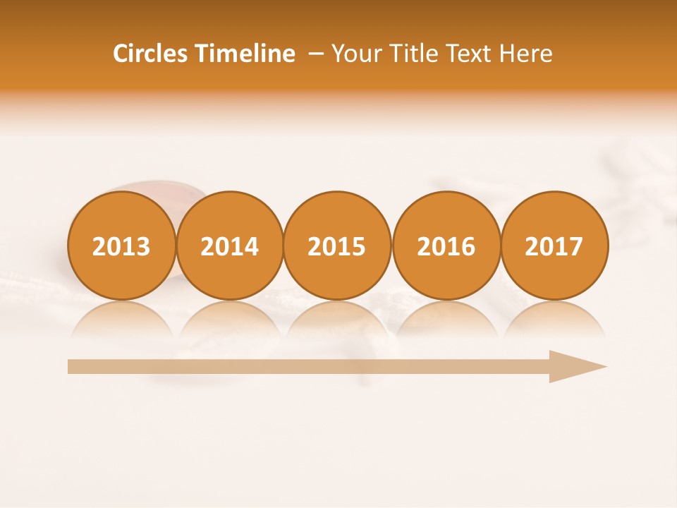 Golden Pair White PowerPoint Template