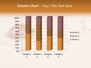 Golden Pair White PowerPoint Template