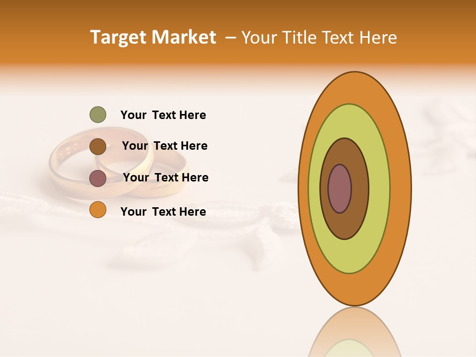 Golden Pair White PowerPoint Template