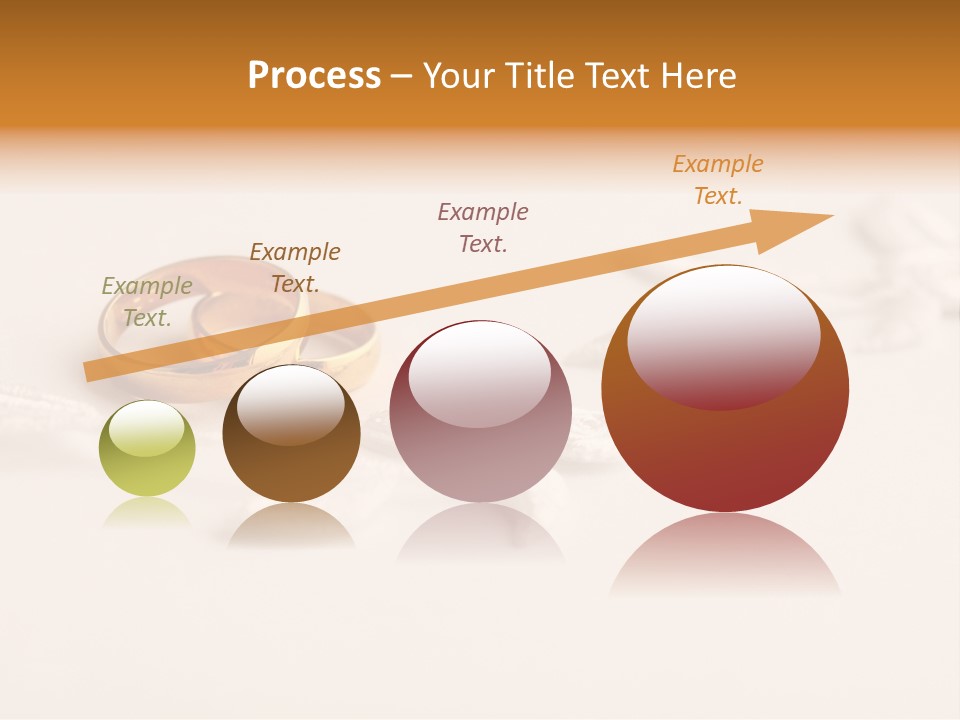 Golden Pair White PowerPoint Template