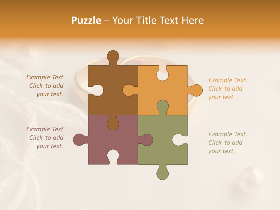 Marry Copy Space Together PowerPoint Template