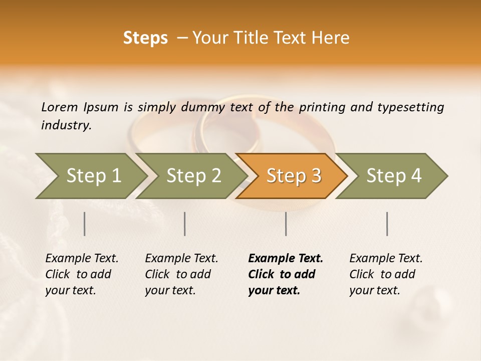 Marry Copy Space Together PowerPoint Template