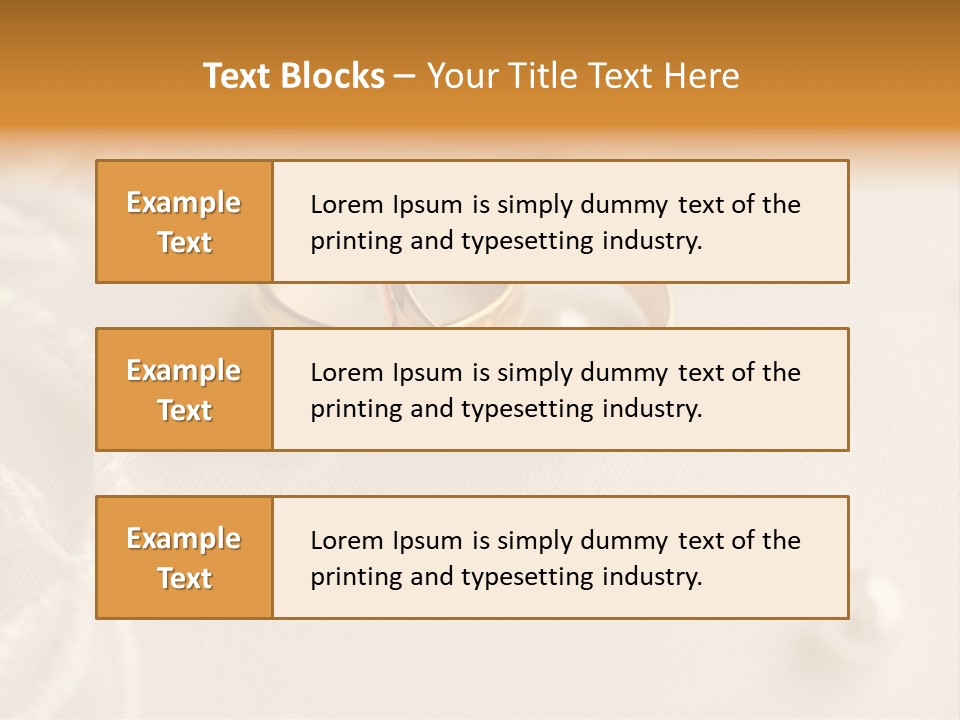Marry Copy Space Together PowerPoint Template
