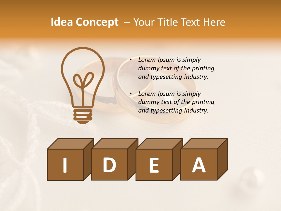 Marry Copy Space Together PowerPoint Template