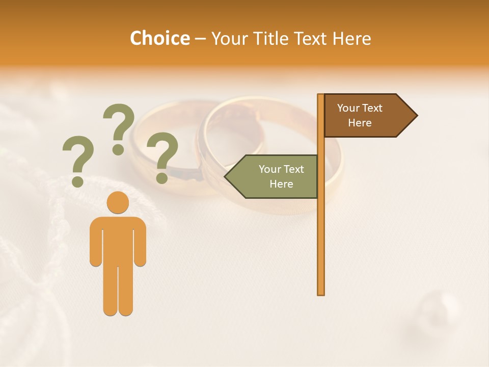 Marry Copy Space Together PowerPoint Template