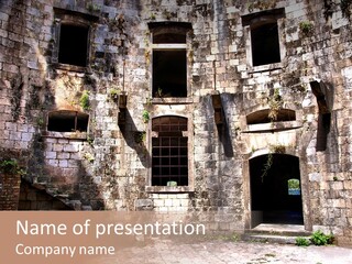 Indoor Building History PowerPoint Template