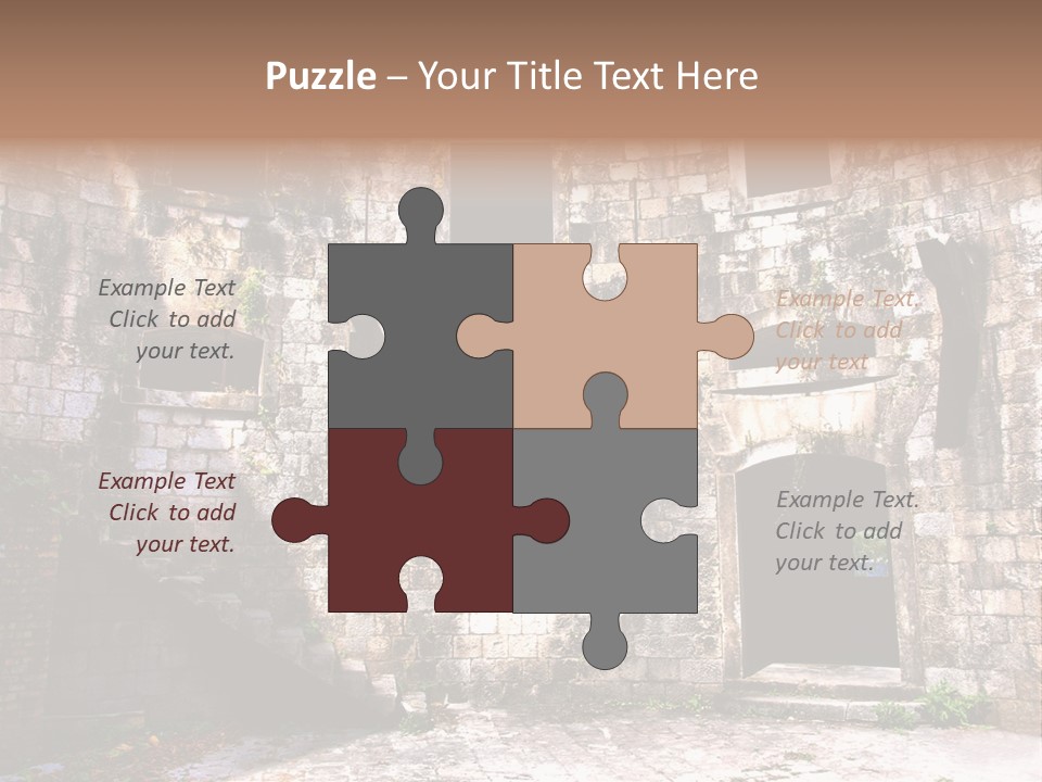 Indoor Building History PowerPoint Template