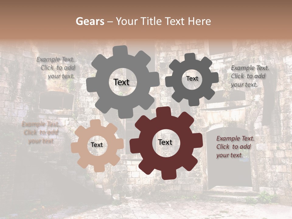 Indoor Building History PowerPoint Template