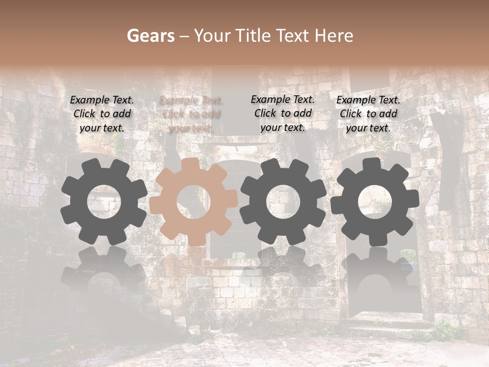 Indoor Building History PowerPoint Template