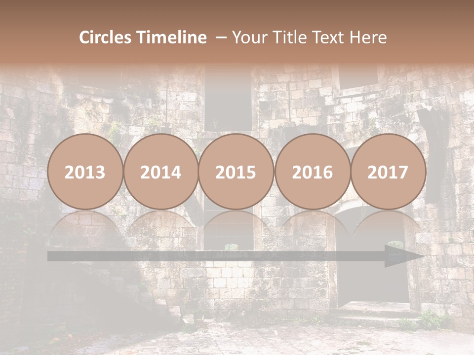 Indoor Building History PowerPoint Template