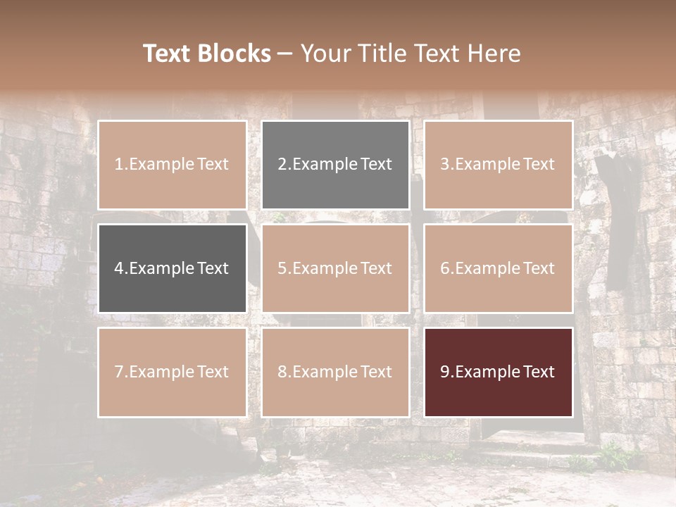 Indoor Building History PowerPoint Template
