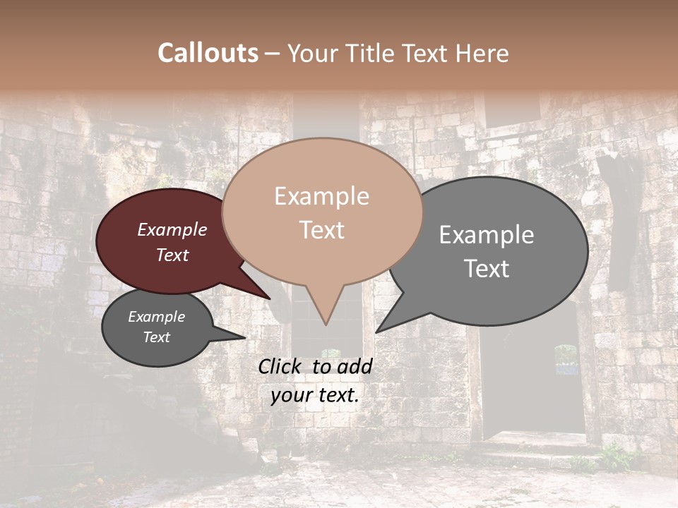 Indoor Building History PowerPoint Template