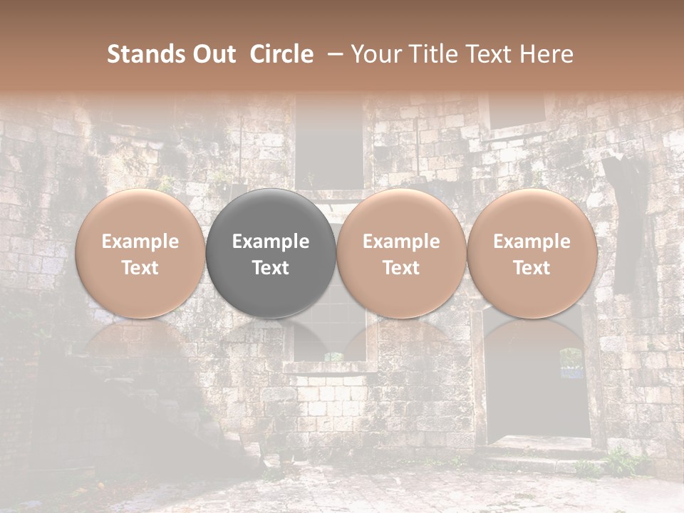 Indoor Building History PowerPoint Template