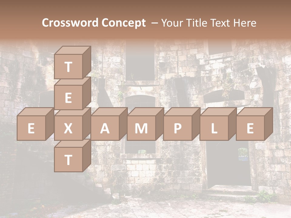 Indoor Building History PowerPoint Template