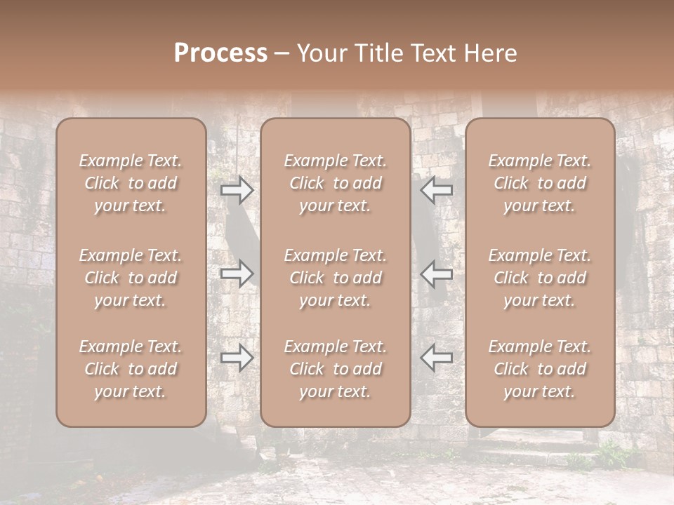 Indoor Building History PowerPoint Template