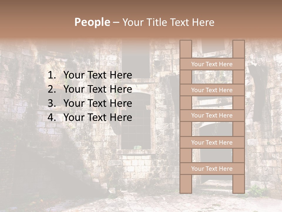 Indoor Building History PowerPoint Template