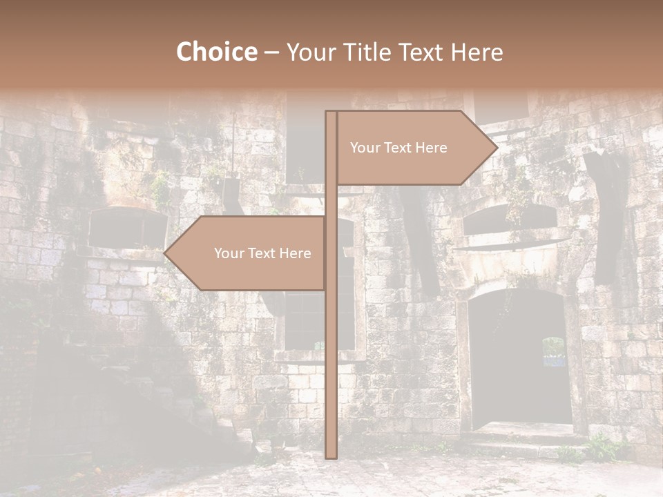 Indoor Building History PowerPoint Template