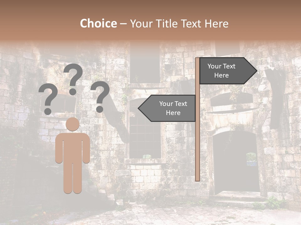 Indoor Building History PowerPoint Template