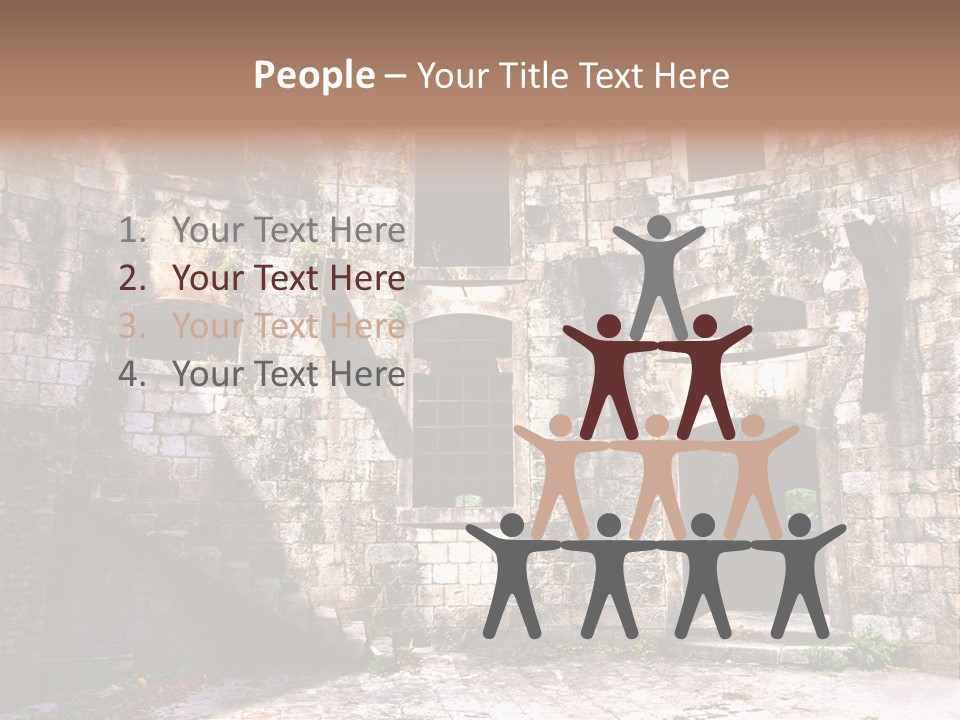 Indoor Building History PowerPoint Template