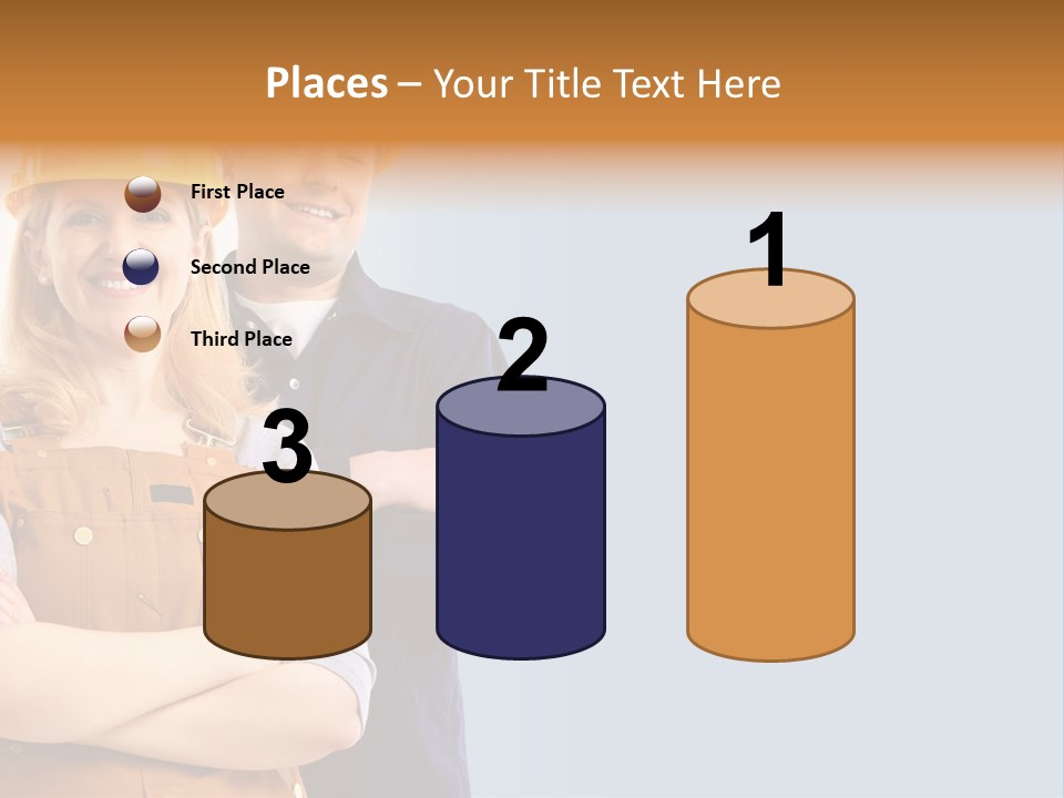 Carefree Symbol Red PowerPoint Template