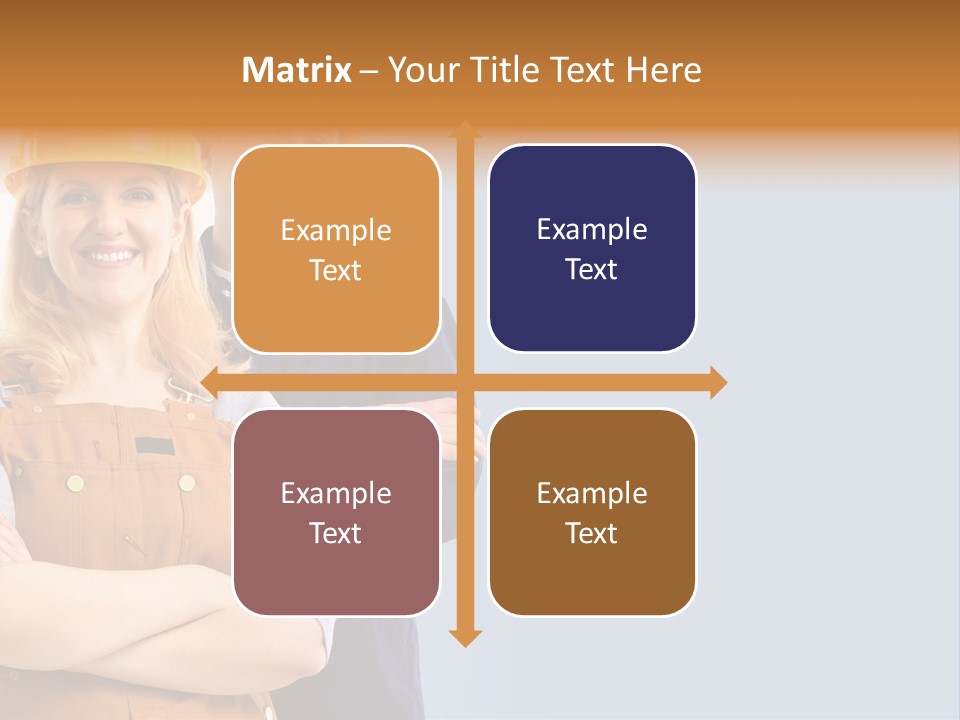 Carefree Symbol Red PowerPoint Template