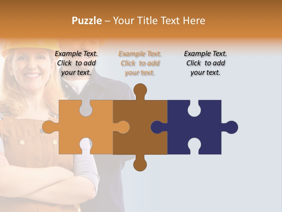 Carefree Symbol Red PowerPoint Template