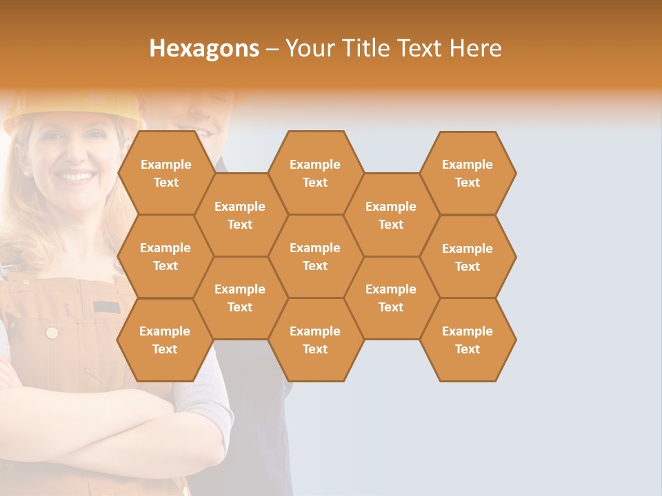 Carefree Symbol Red PowerPoint Template