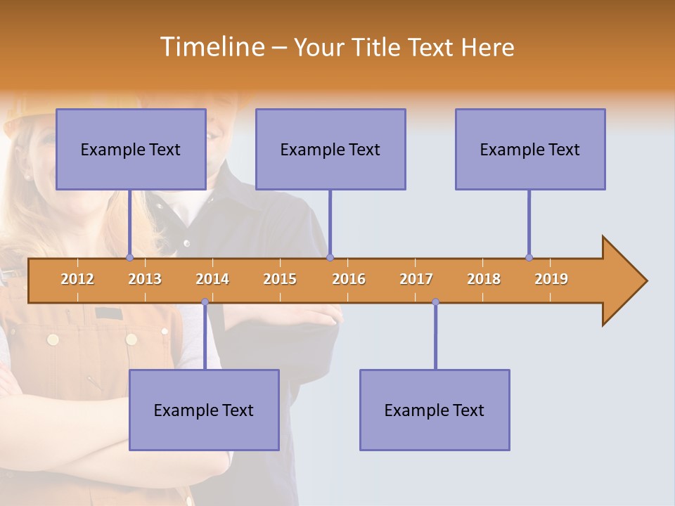 Carefree Symbol Red PowerPoint Template