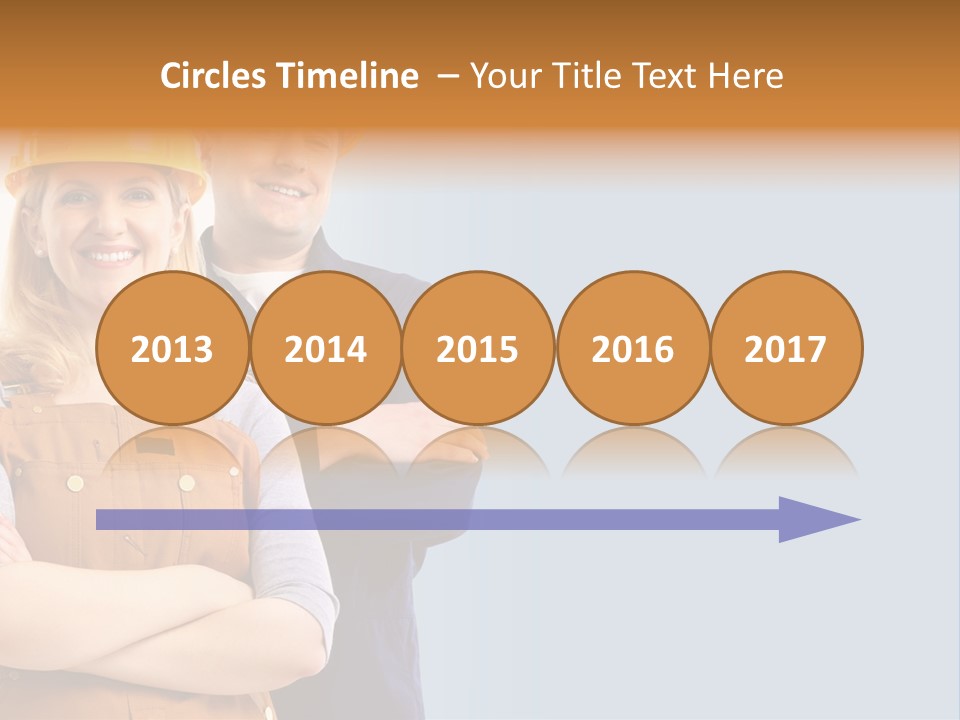 Carefree Symbol Red PowerPoint Template
