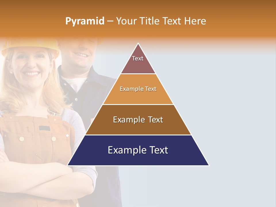 Carefree Symbol Red PowerPoint Template