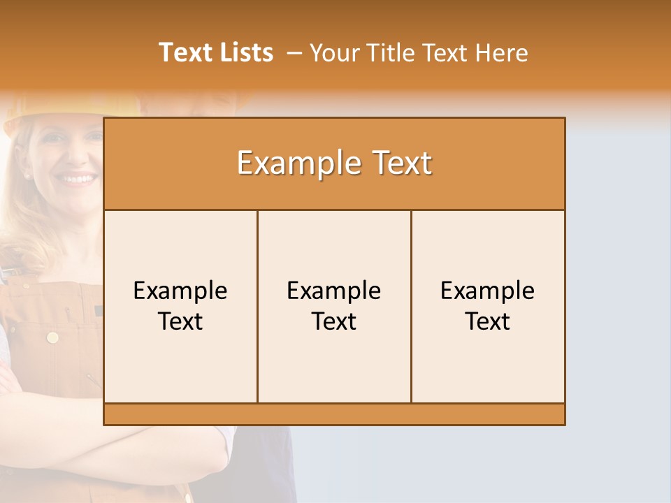 Carefree Symbol Red PowerPoint Template