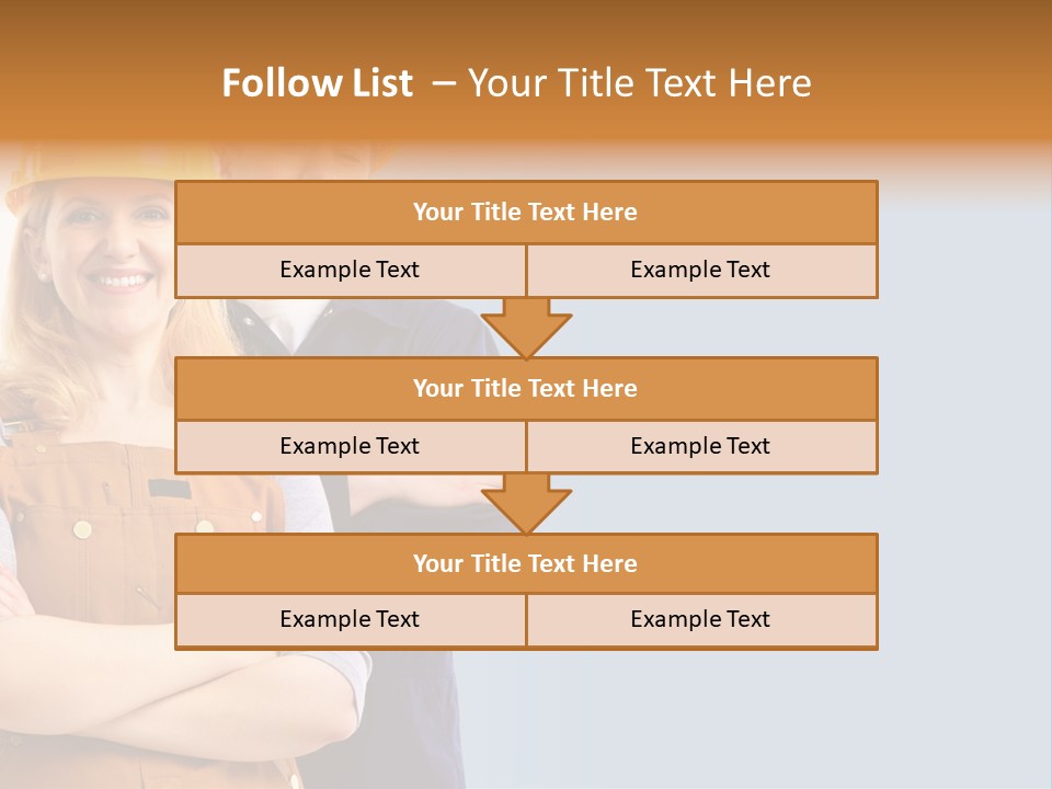 Carefree Symbol Red PowerPoint Template
