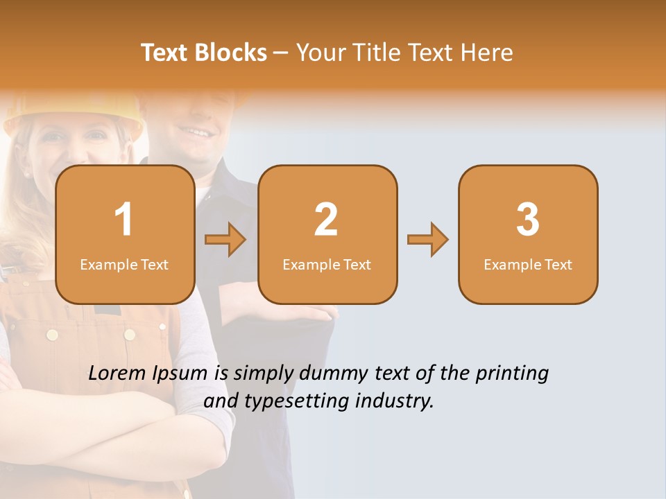 Carefree Symbol Red PowerPoint Template