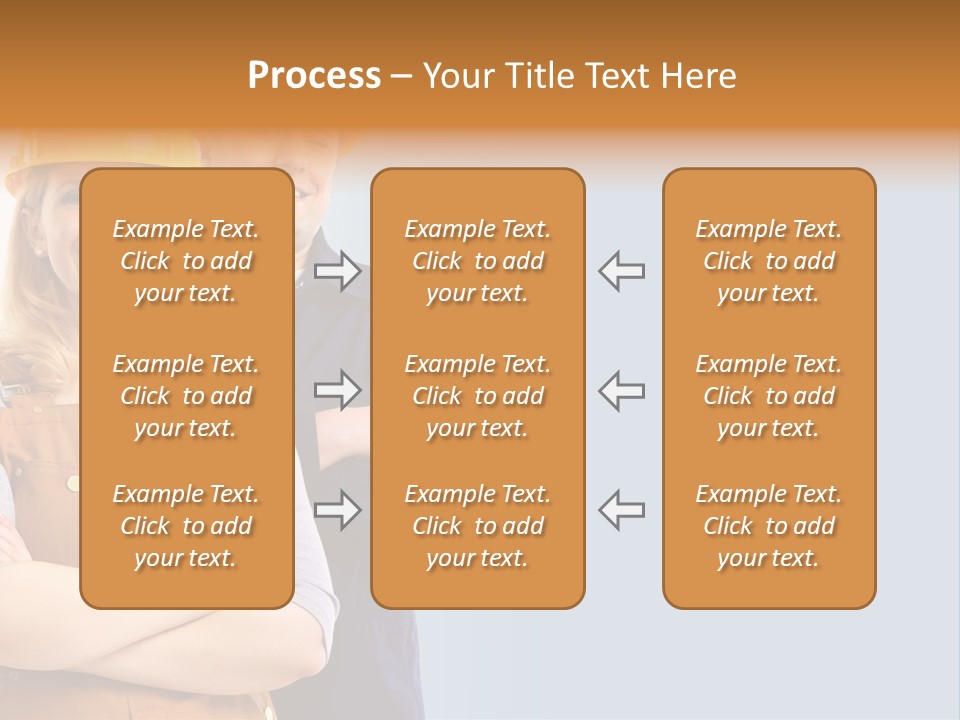 Carefree Symbol Red PowerPoint Template