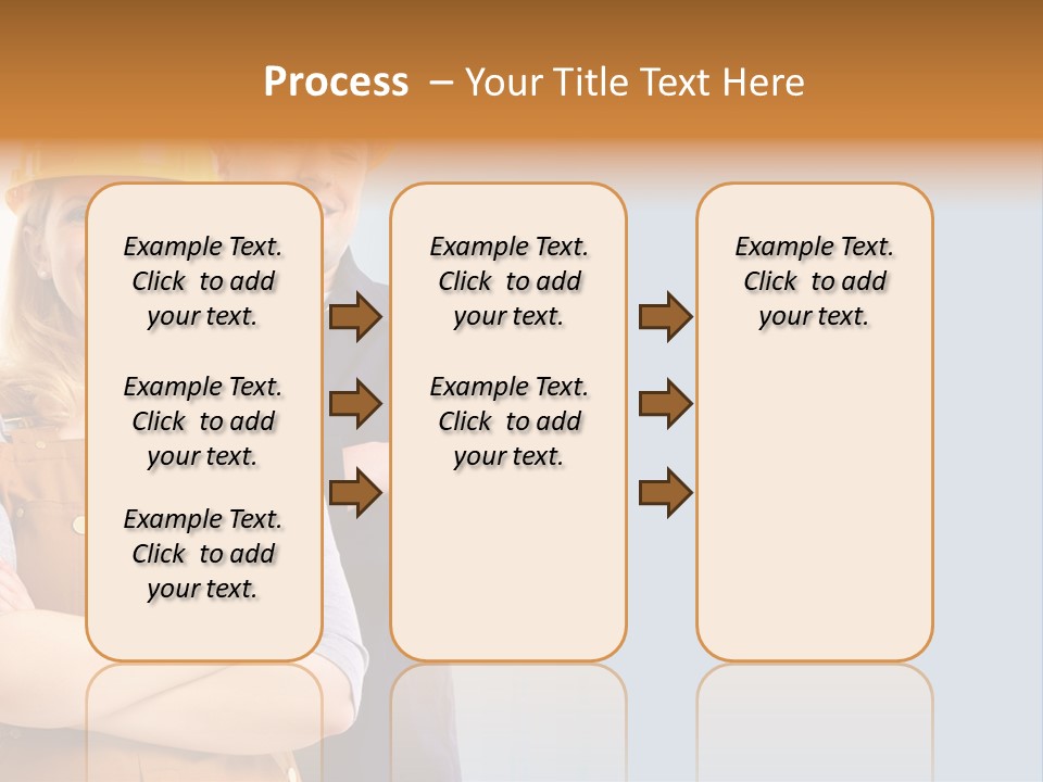 Carefree Symbol Red PowerPoint Template