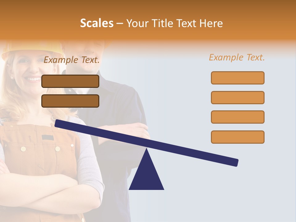Carefree Symbol Red PowerPoint Template