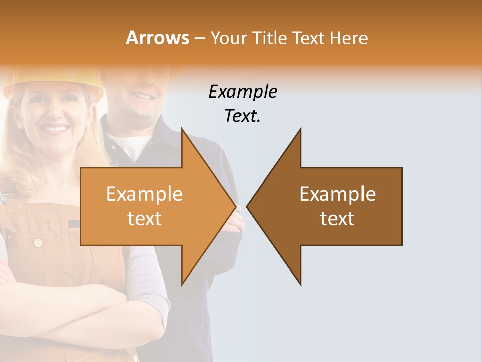 Carefree Symbol Red PowerPoint Template
