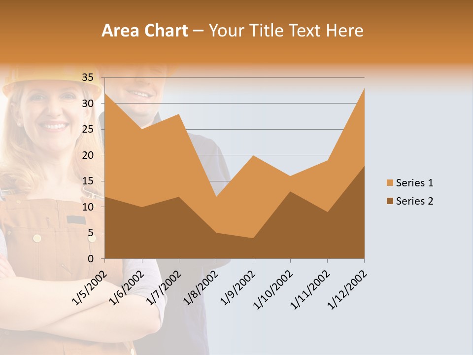 Carefree Symbol Red PowerPoint Template