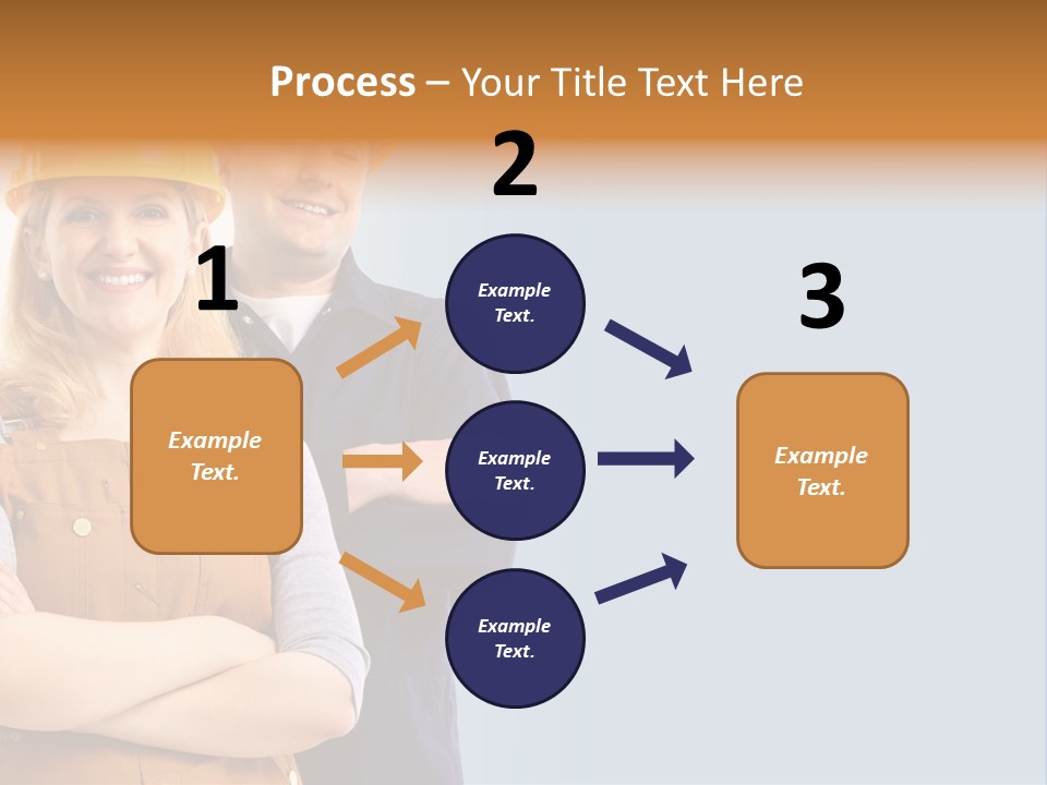 Carefree Symbol Red PowerPoint Template