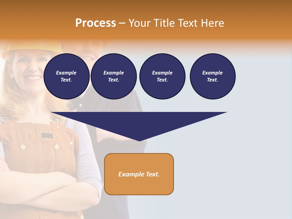 Carefree Symbol Red PowerPoint Template